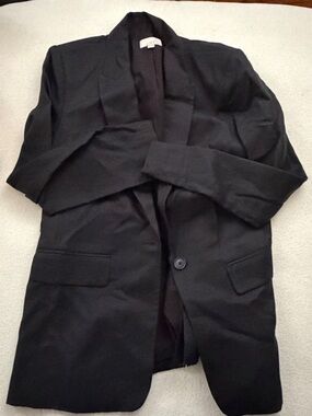 LOFT Black Linen Women's Blazer